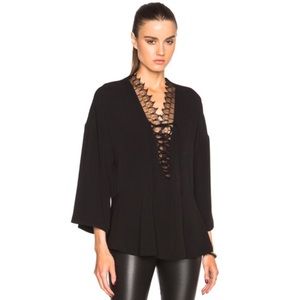 IRO Emilda lace up Top 36